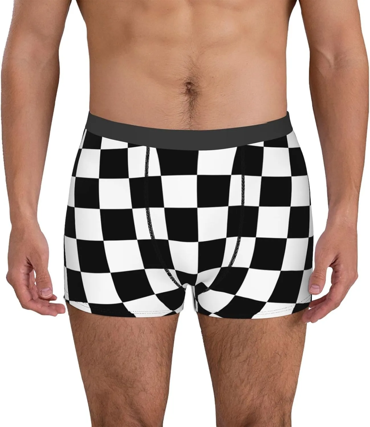 Men's Underwear Boxer Briefs Soft Breathable Trunks Underwear