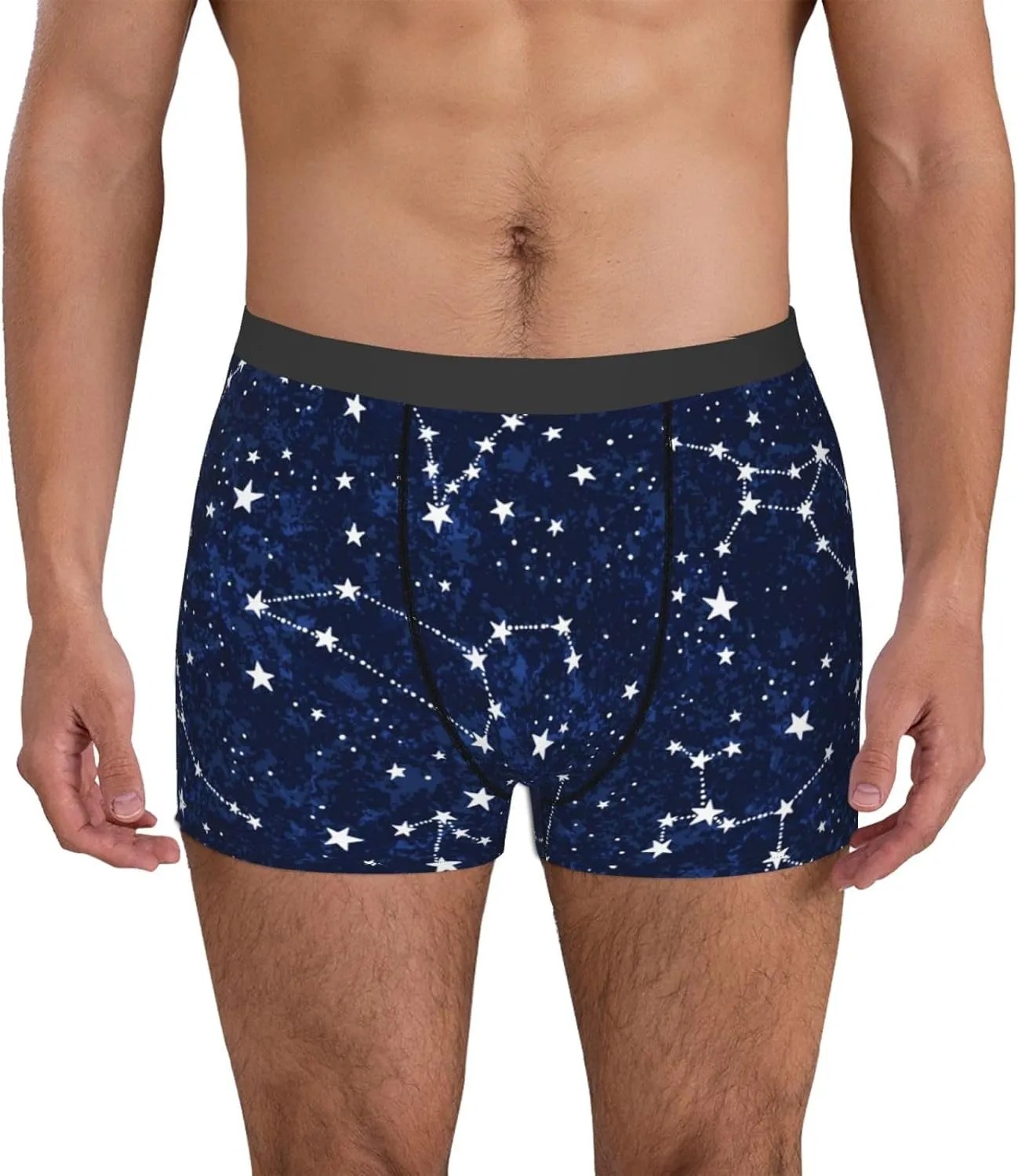 Men's Underwear Boxer Briefs Soft Breathable Trunks Underwear