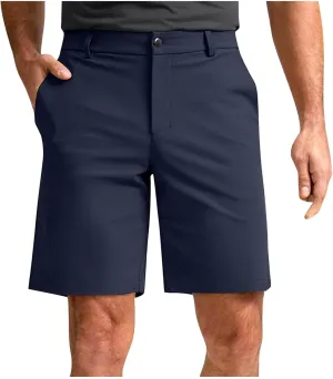 Men's Workout Gym Shorts Casual Cotton Stretch Drawstring Summer Beach Chino Golf Shorts with Pocket