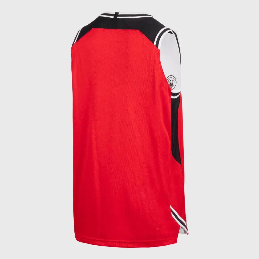 Men's/Women's Reversible Sleeveless Basketball Jersey T500R - Grey/Black Buzzer