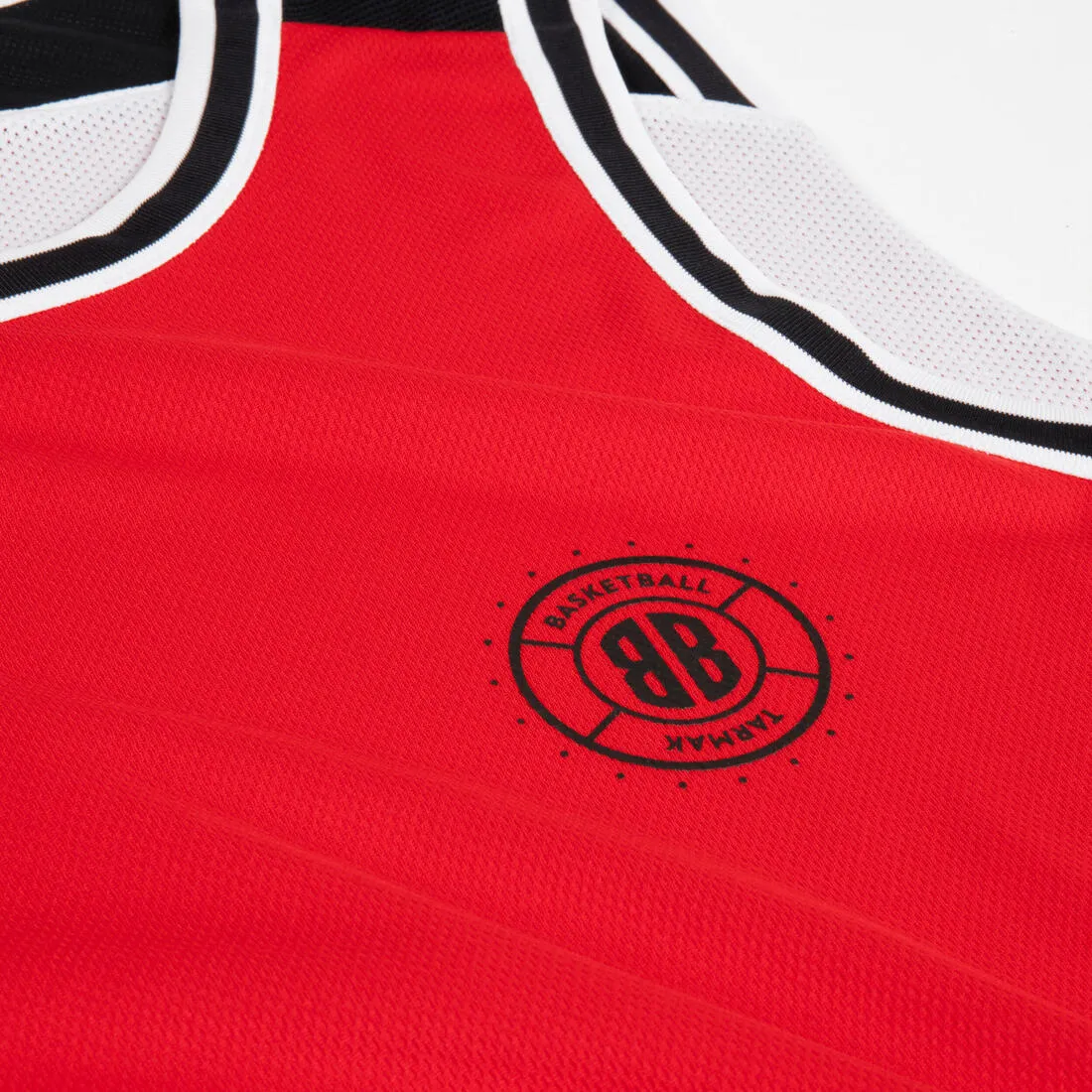 Men's/Women's Reversible Sleeveless Basketball Jersey T500R - Grey/Black Buzzer