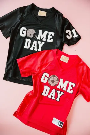 MINI KIDS CUSTOM GAME DAY NUMBER JERSEY