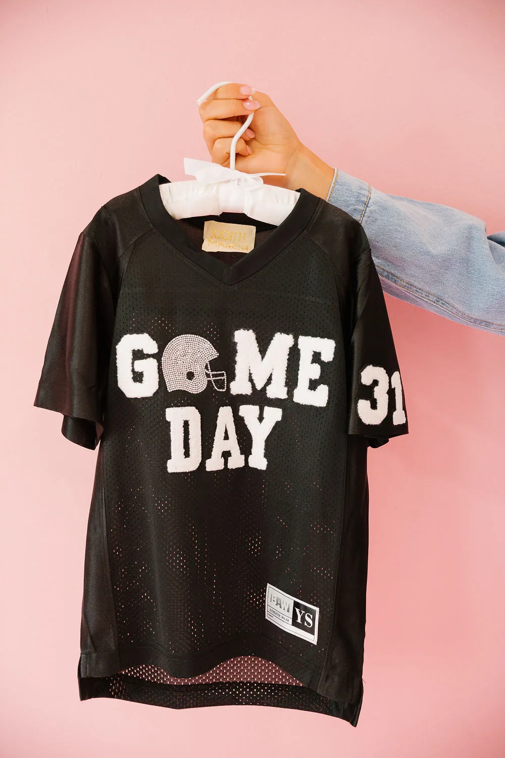 MINI KIDS CUSTOM GAME DAY NUMBER JERSEY