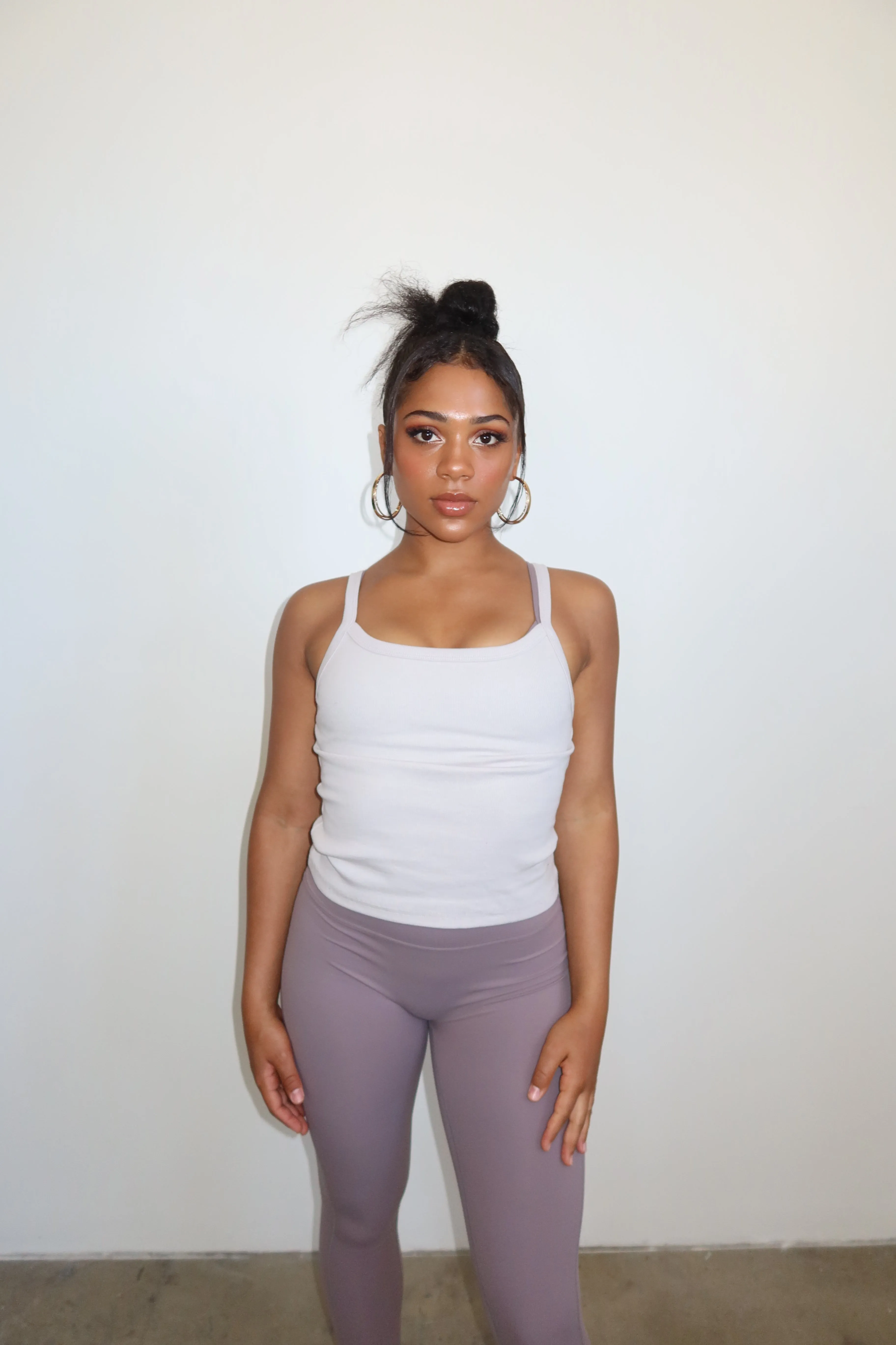 Mini Strap Ribbed Tank