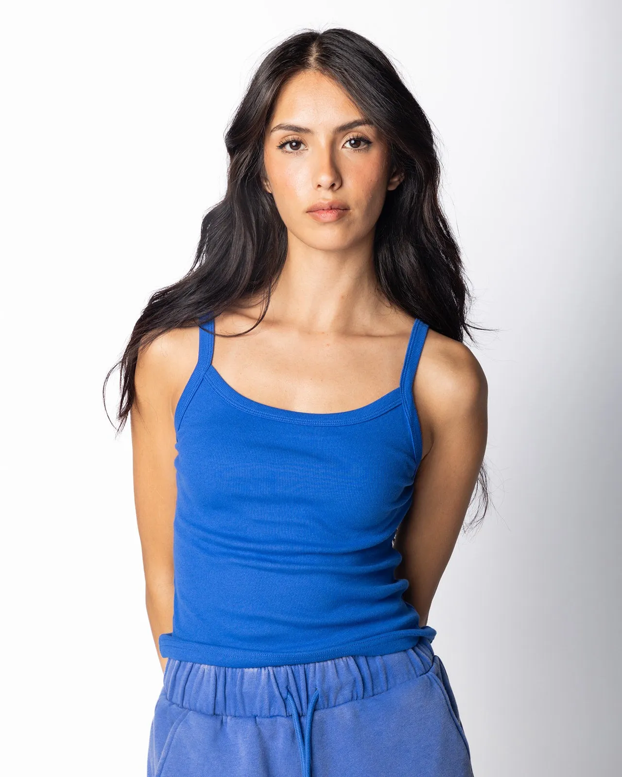 Mini Strap Ribbed Tank