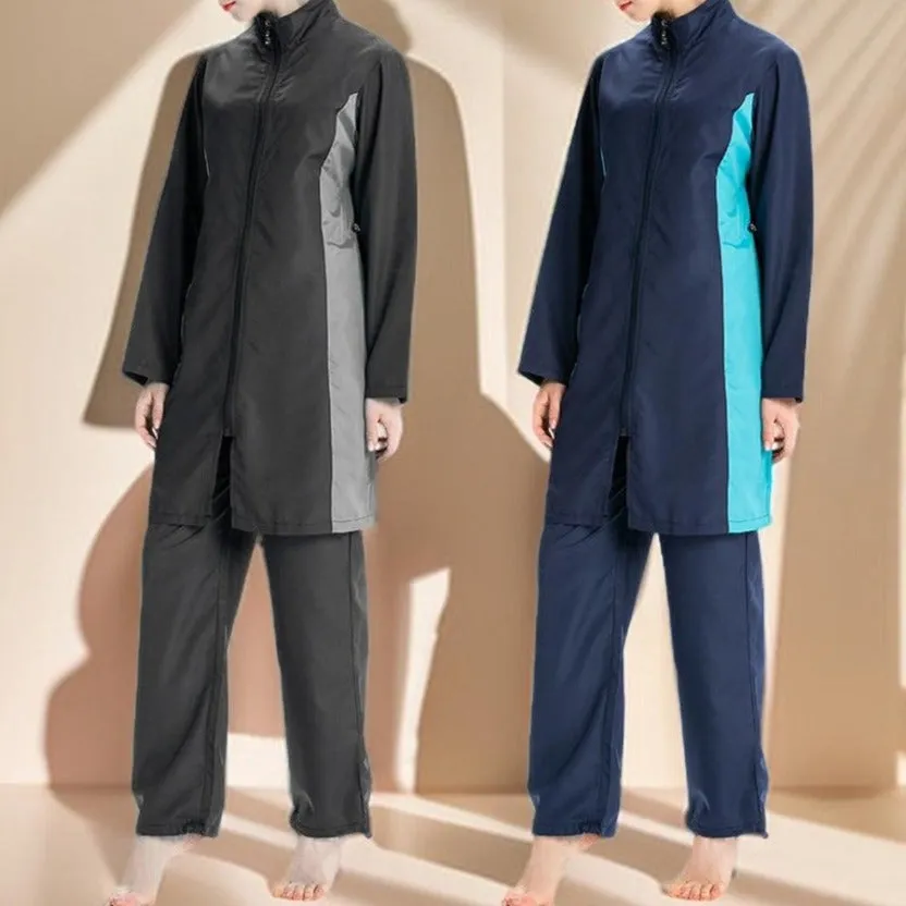 Modest Sportswear & Swimsuit: Active Modesty 3-Piece Set
