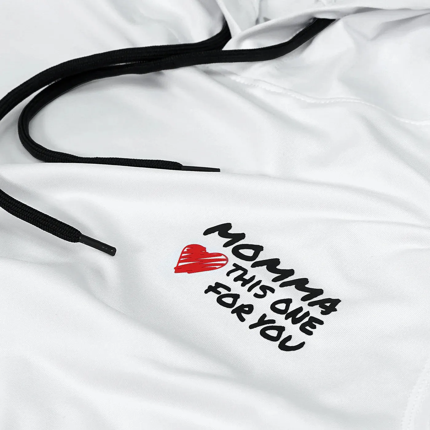 Momma Sleeveless Compression Hoodie