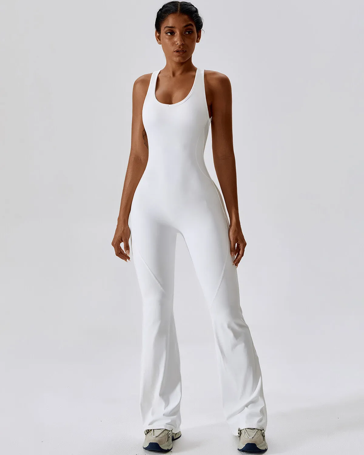 Murphy Seamless Jumpsuit - White