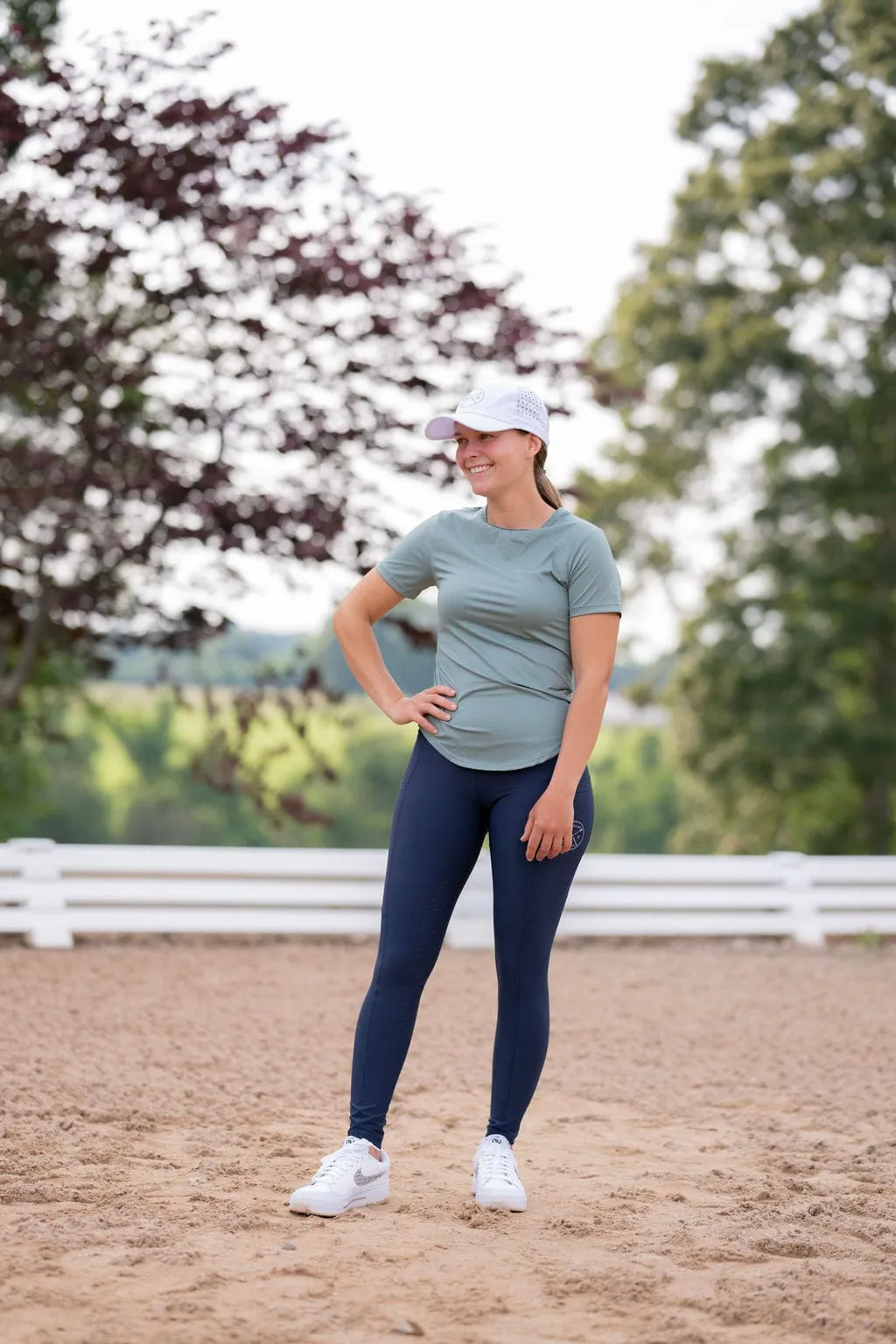 Navy Define | Full Seat Legging