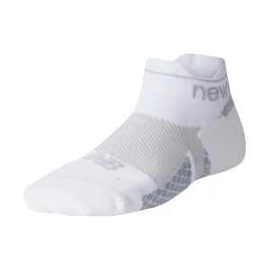 New Balance Compression No Show Socks - White