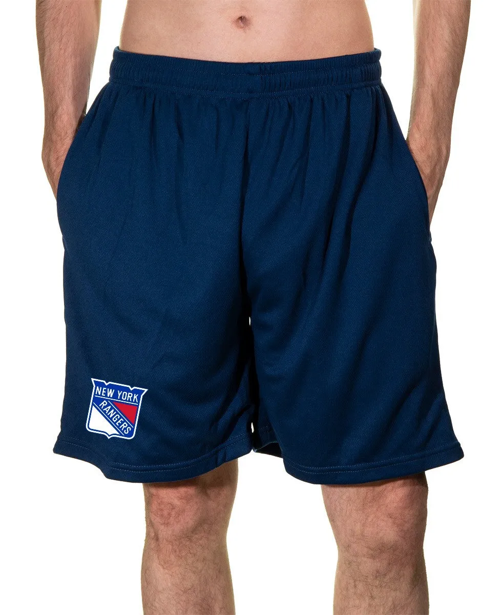 New York Rangers Air Mesh Shorts for Men