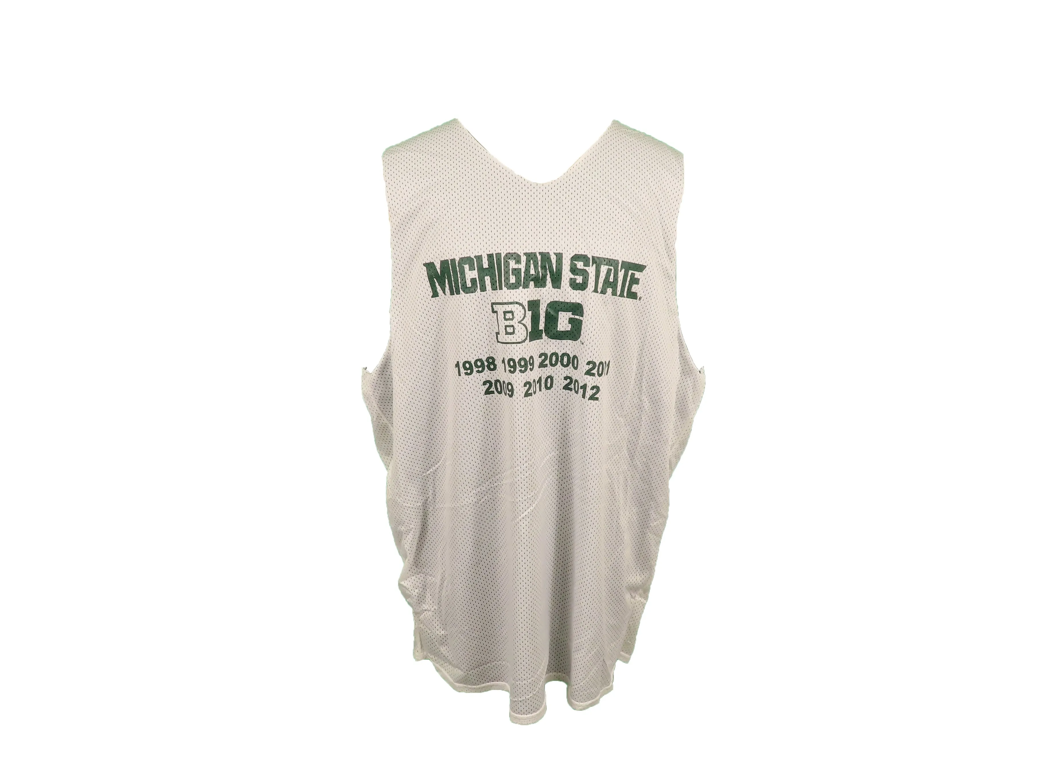 Nike Green & White Reversible Basketball Jersey Men's Size 3XLT