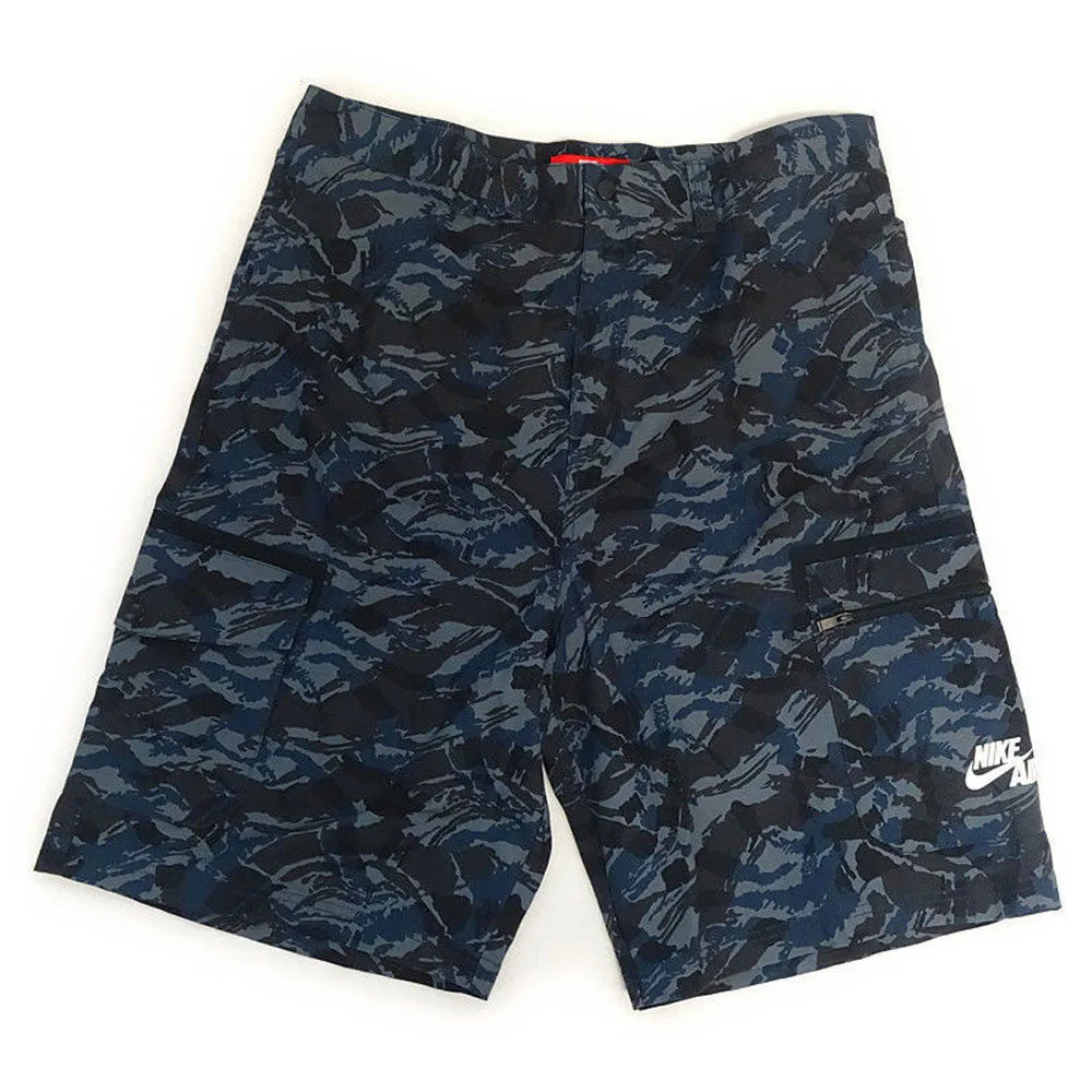 Nike Heritage Woven Men's Camoflauge Basketball Shorts Navy Blue
