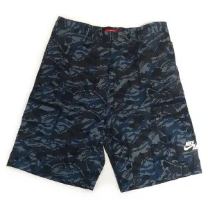 Nike Heritage Woven Men's Camoflauge Basketball Shorts Navy Blue