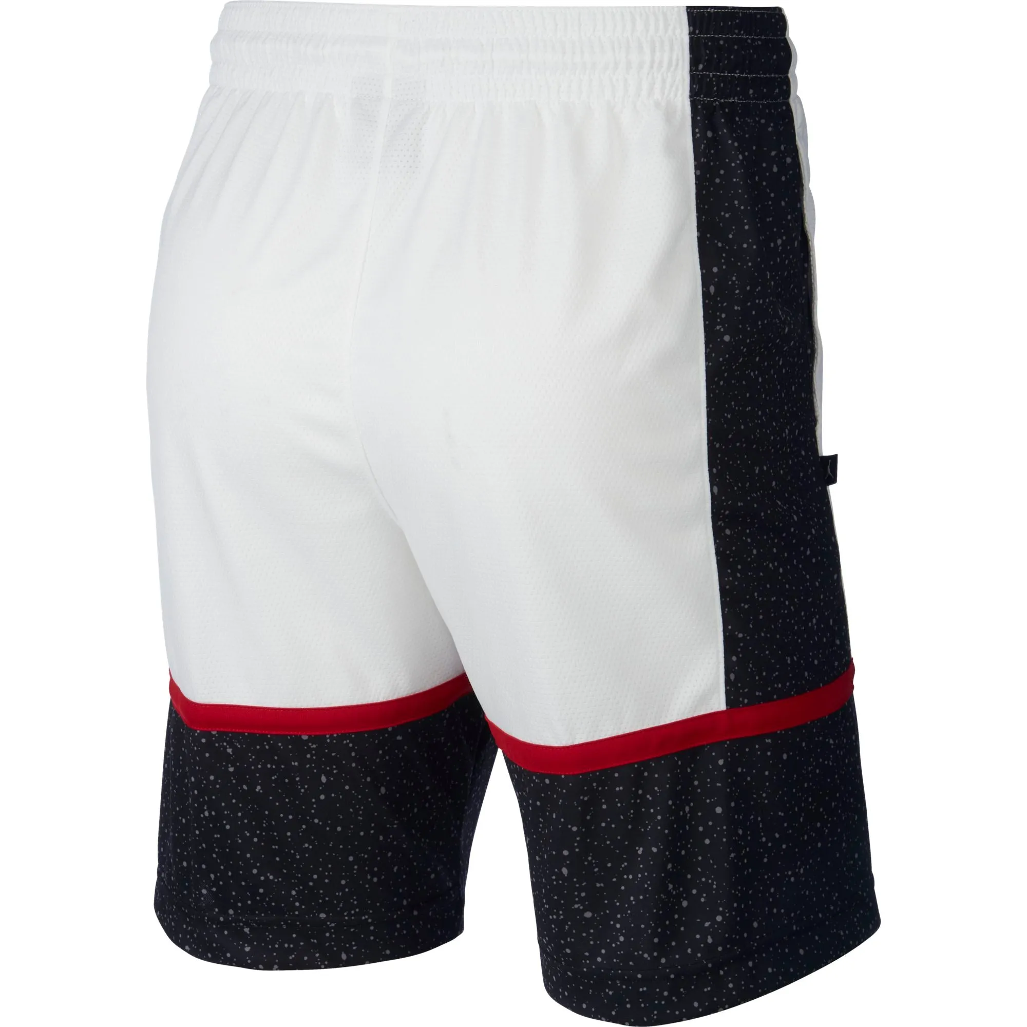 Nike Jordan Jumpman Graphic Basketball Shorts - Black/White/Gym Red