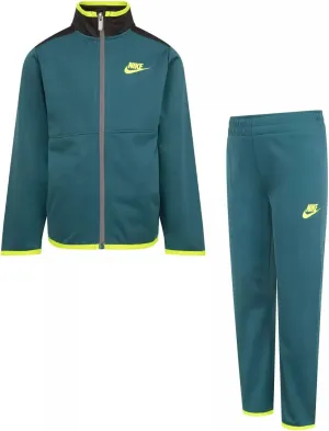 Nike Little Boy Sportswear Illuminate Full Zip Jacket & Jogger Pant Tricot 2 Piece Set (S(76K251-B9I)/V, 4 Years)
