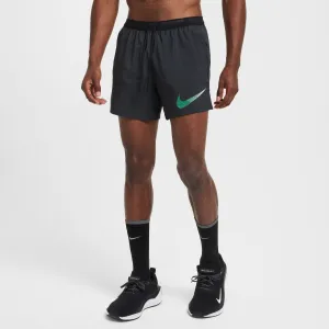 Nike Men's Dri-FIT Kipchoge Stride 5 Inch Shorts Black / Stadium Green
