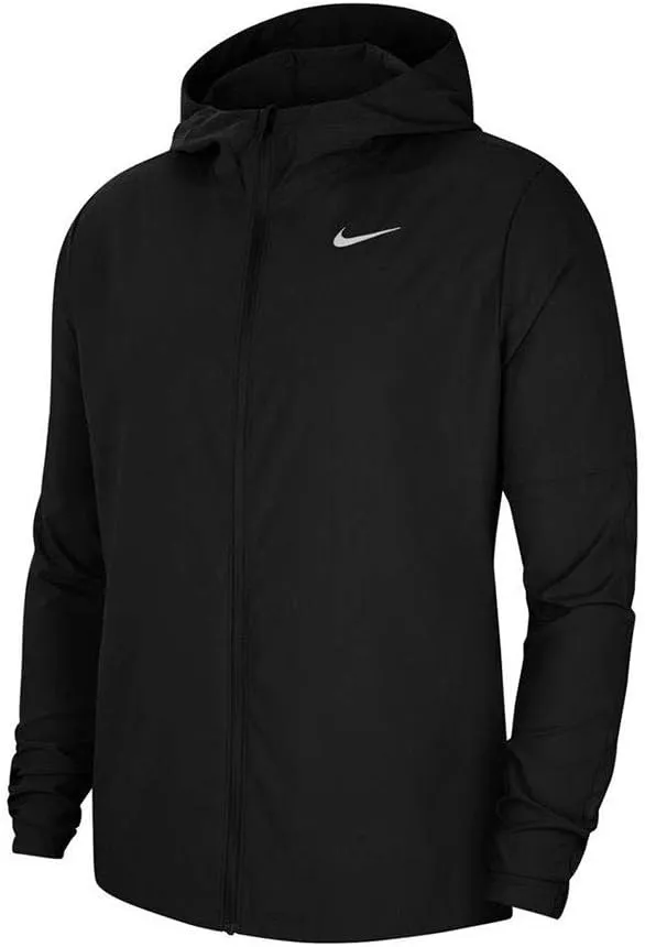 Nike Mens Flex Dri-Fit Running Jacket Black/Reflective Silver