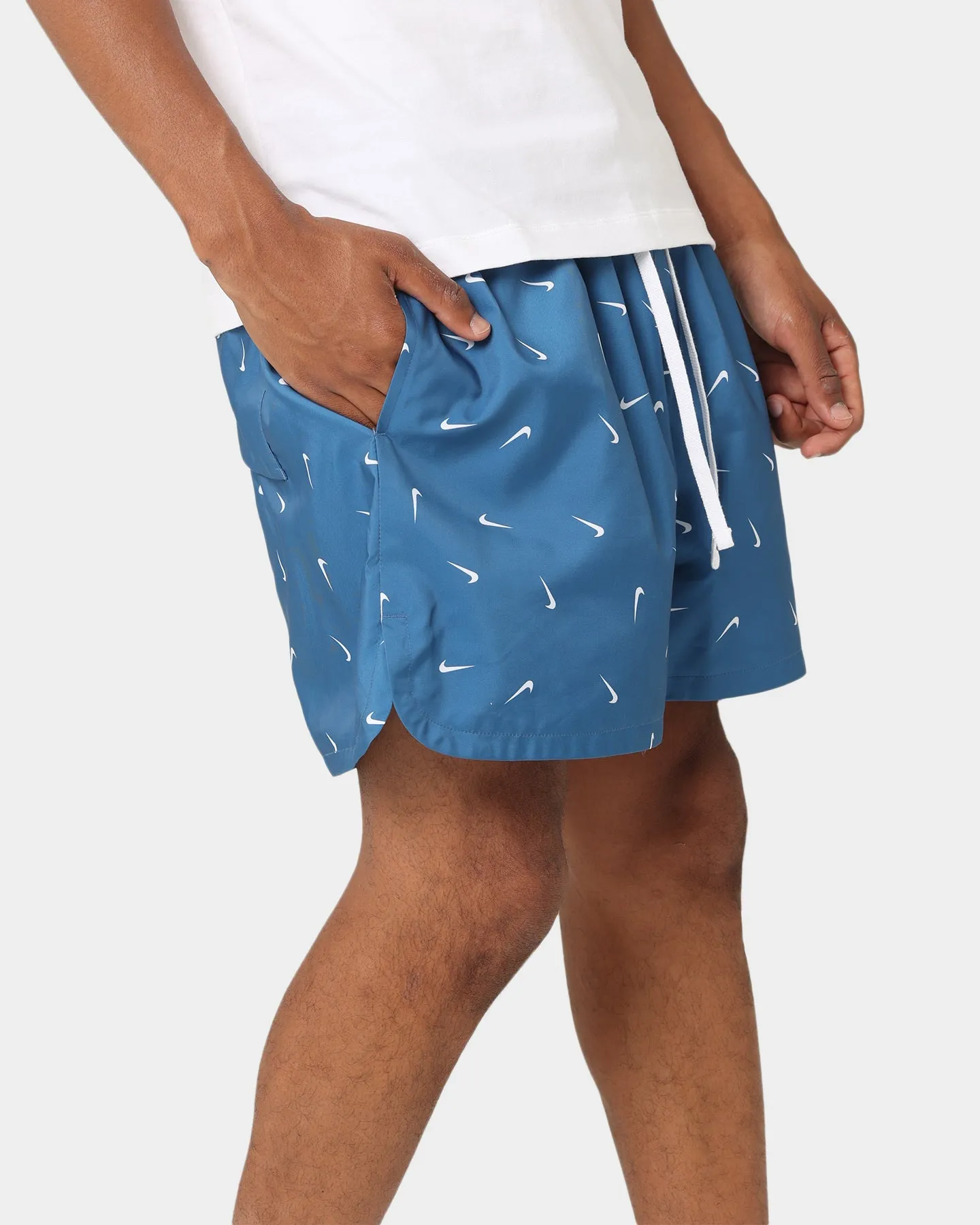 Nike Nike Sportswear Sport Essentials Woven Lined Flow Shorts Dark Marina Blue