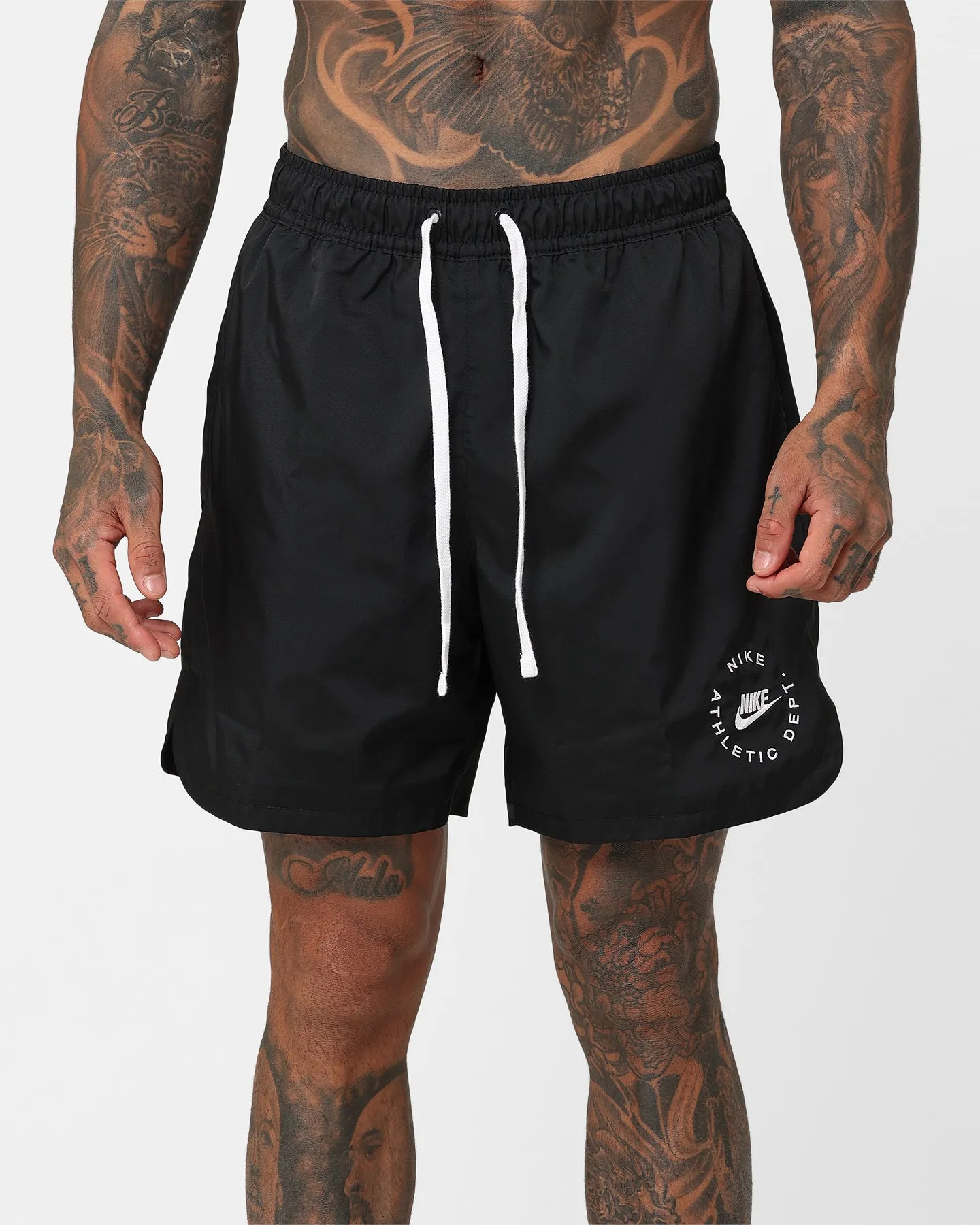 Nike Sportswear Essentials Woven Lined Flow Shorts Black/White
