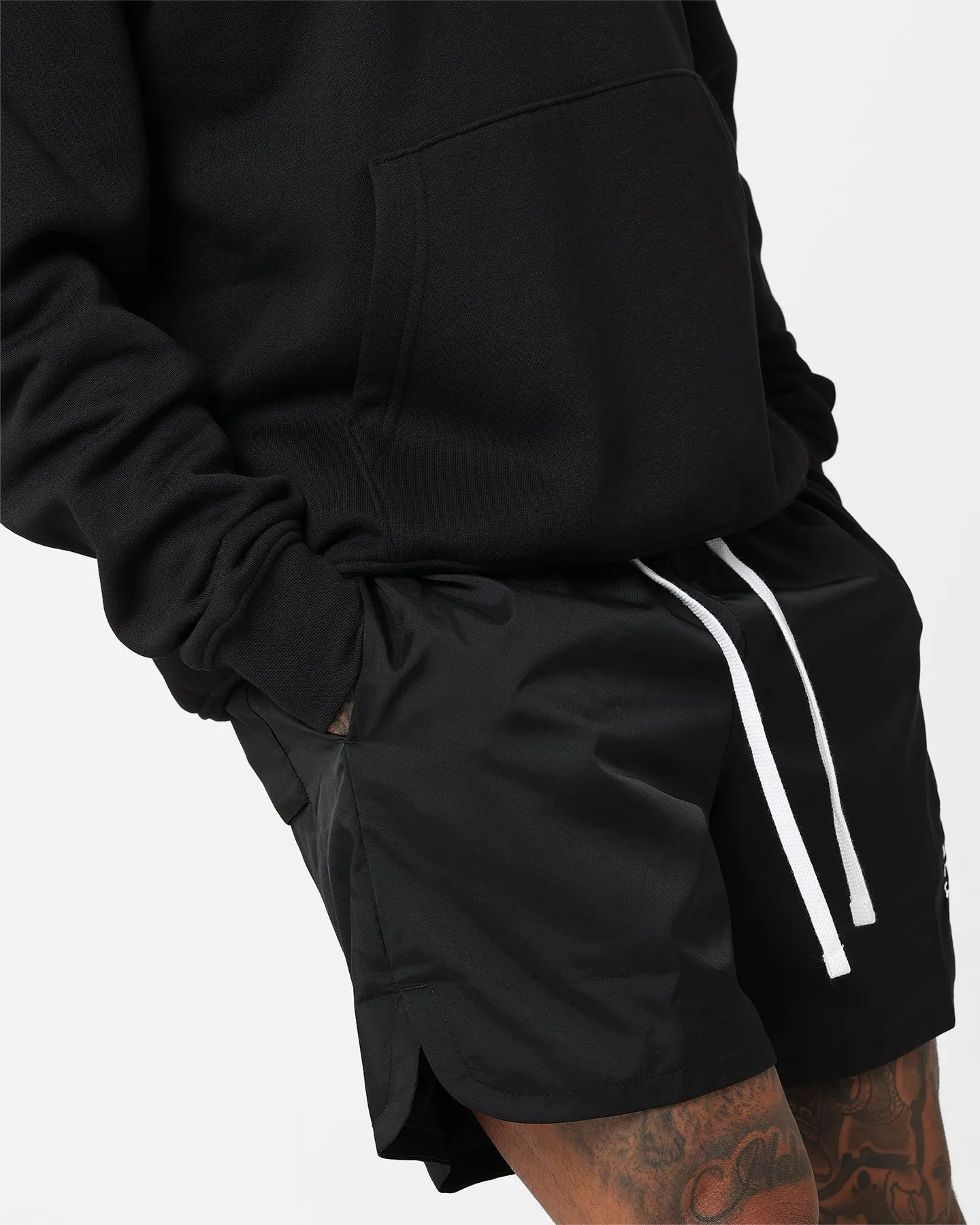 Nike Sportswear Essentials Woven Lined Flow Shorts Black/White