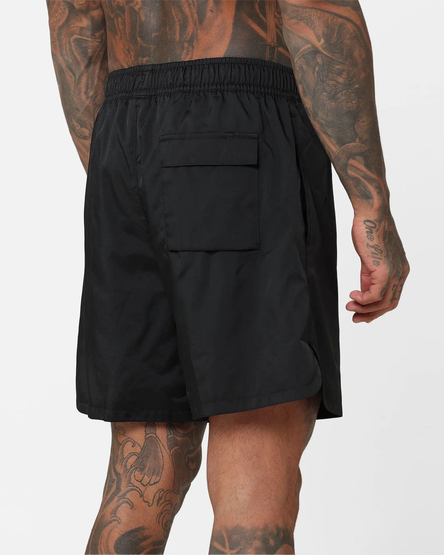 Nike Sportswear Essentials Woven Lined Flow Shorts Black/White