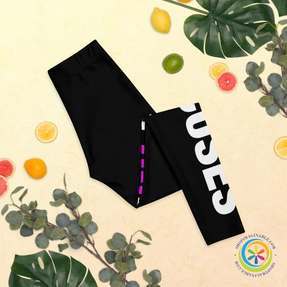 #NO EXCUSES Full Length Leggings