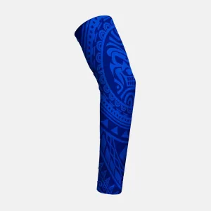 Oceanic Warrior Blue Kids Arm Sleeve
