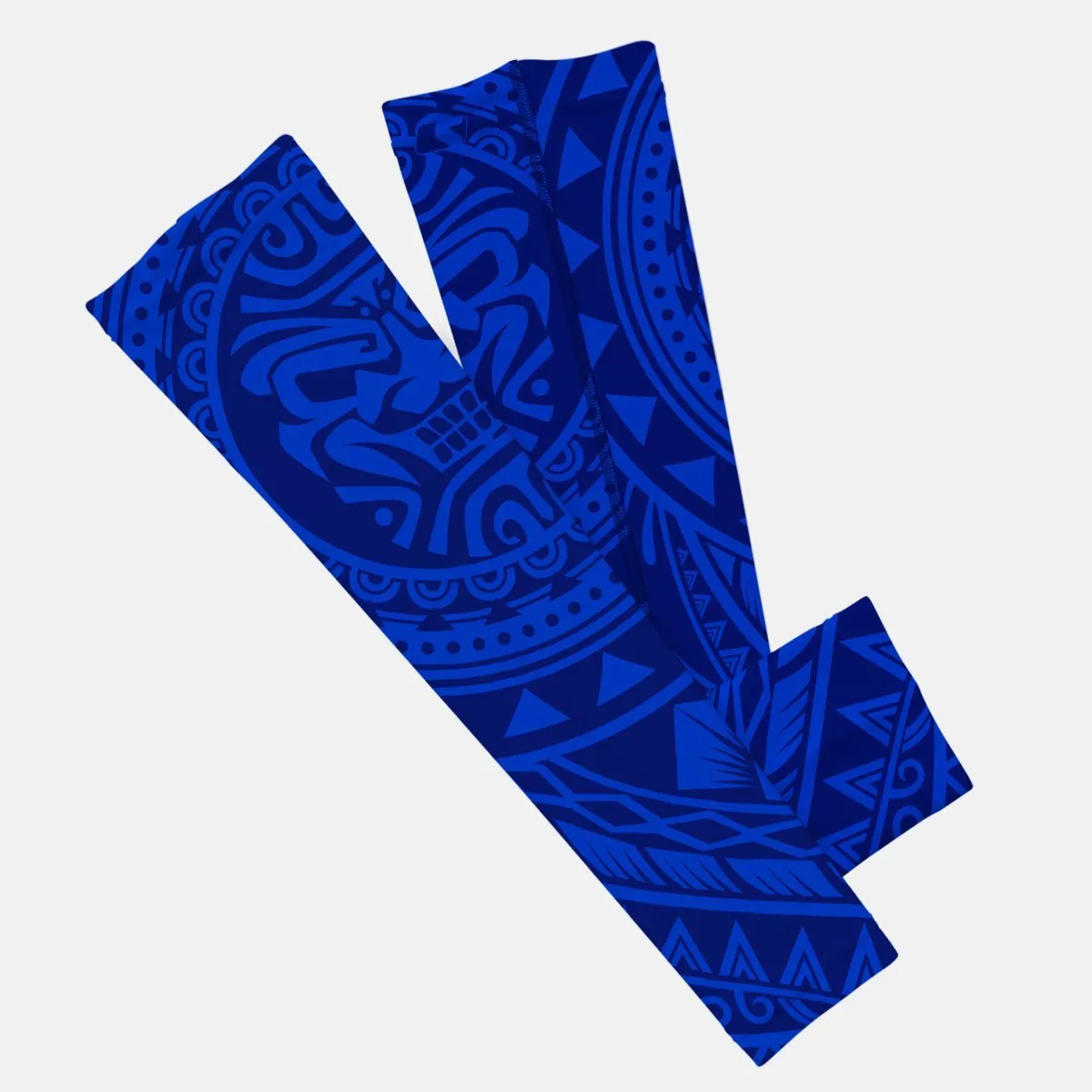 Oceanic Warrior Blue Kids Arm Sleeve