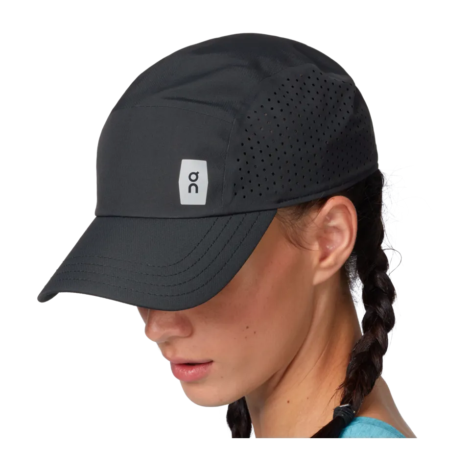 On Unisex Lightweight Cap Black