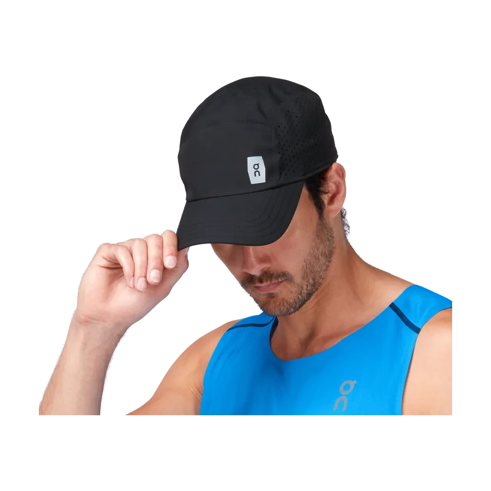 On Unisex Lightweight Cap Black