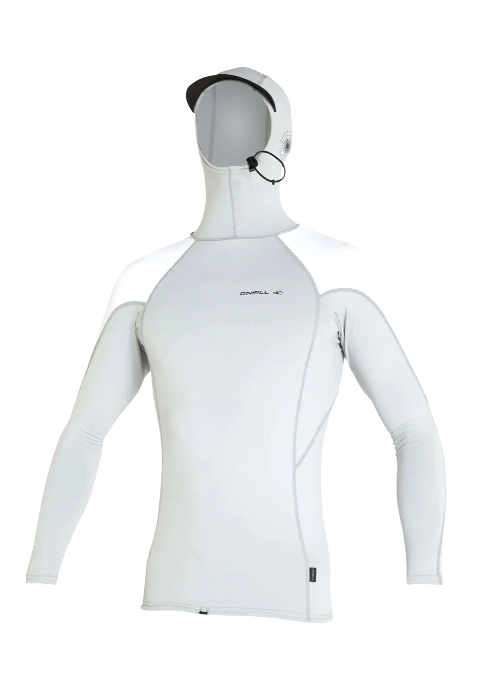 ONeill Mens Trvlr LS Hooded Rash 220gsm