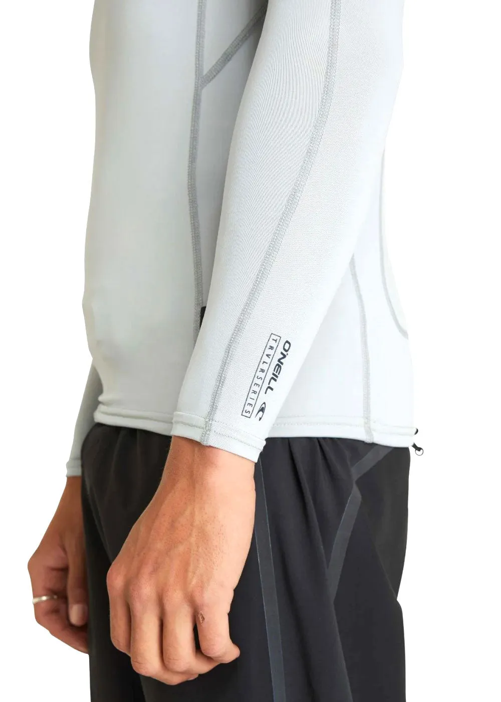 ONeill Mens Trvlr LS Hooded Rash 220gsm