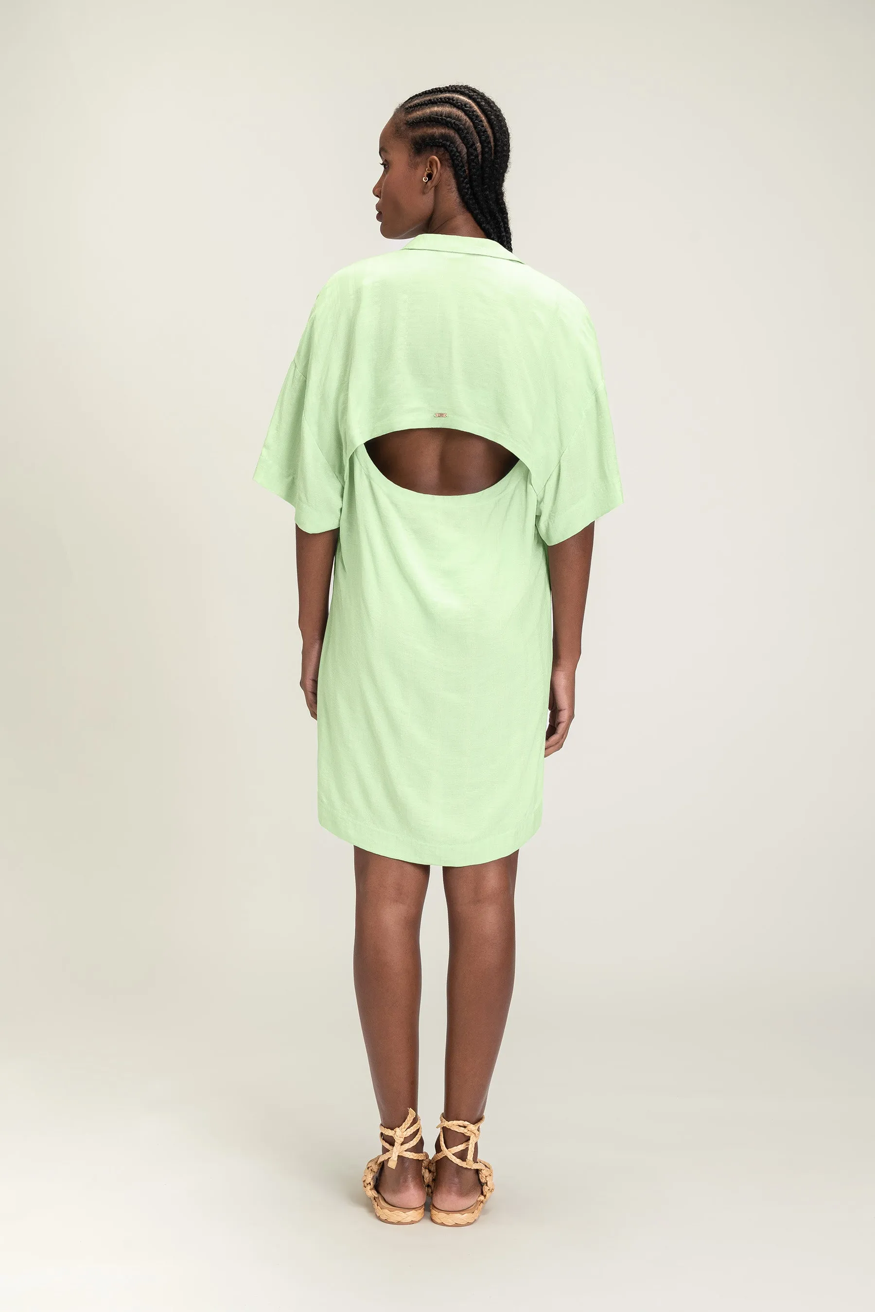 Open Back Beach Shirt