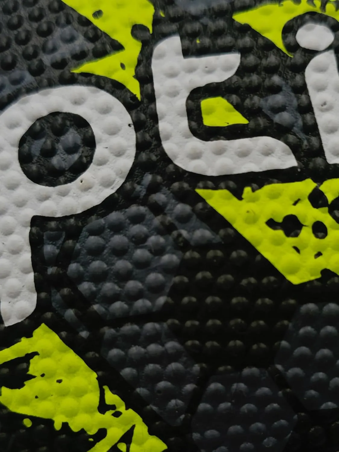 Optimum STREET BASKETBALL - BLACK/YELLOW - SIZE 7