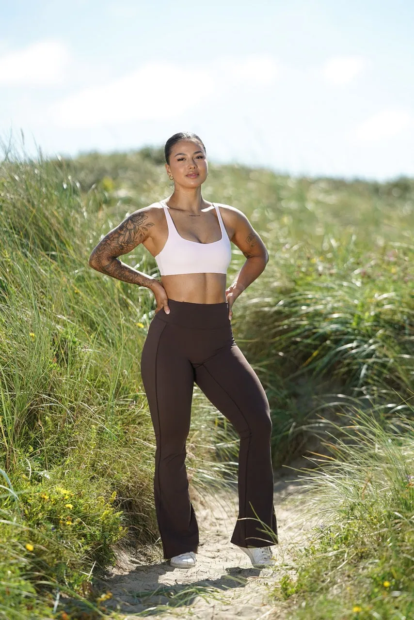 Opule Yoga Jumpsuit - Coffee