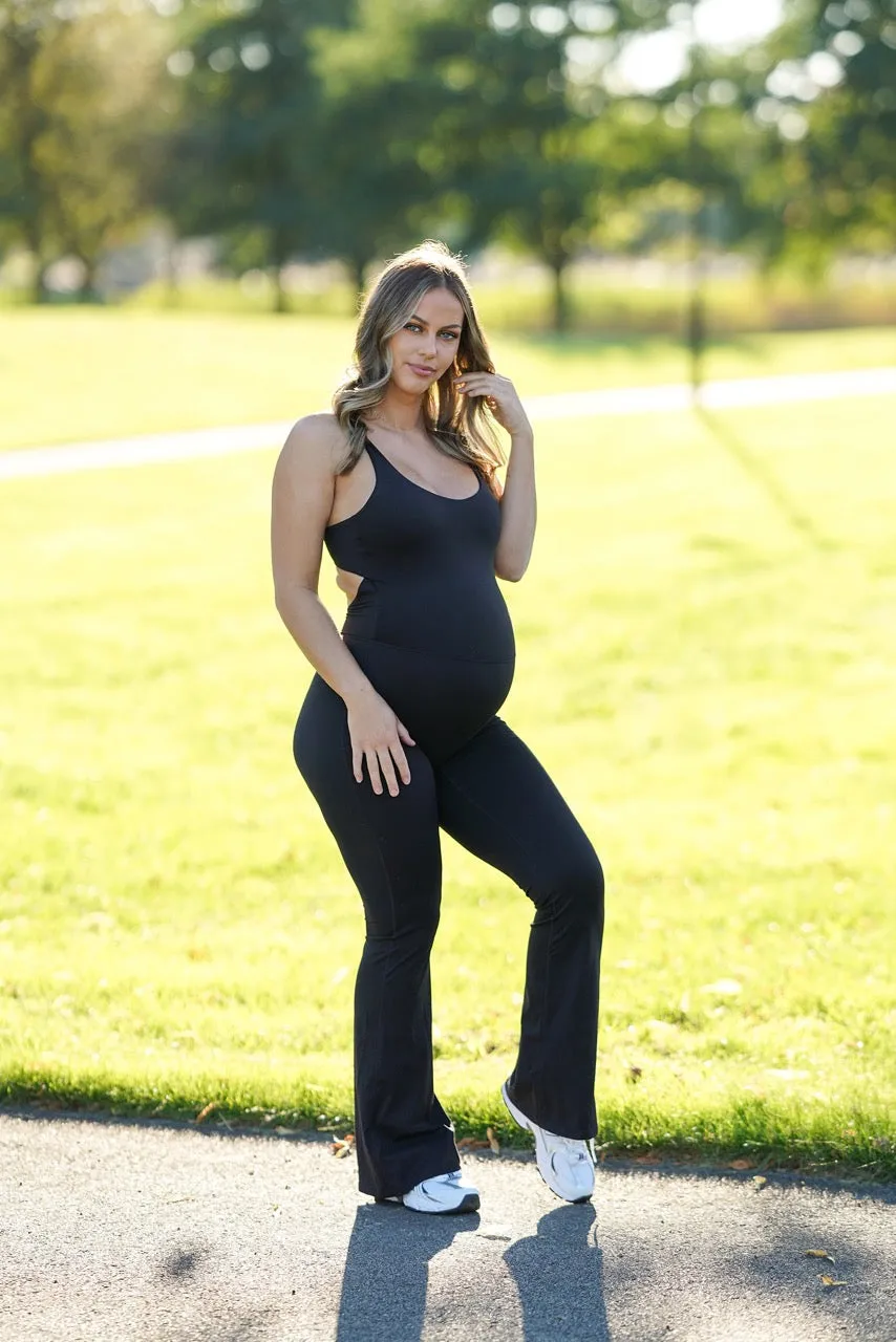 Opule Yoga Jumpsuit - Coffee