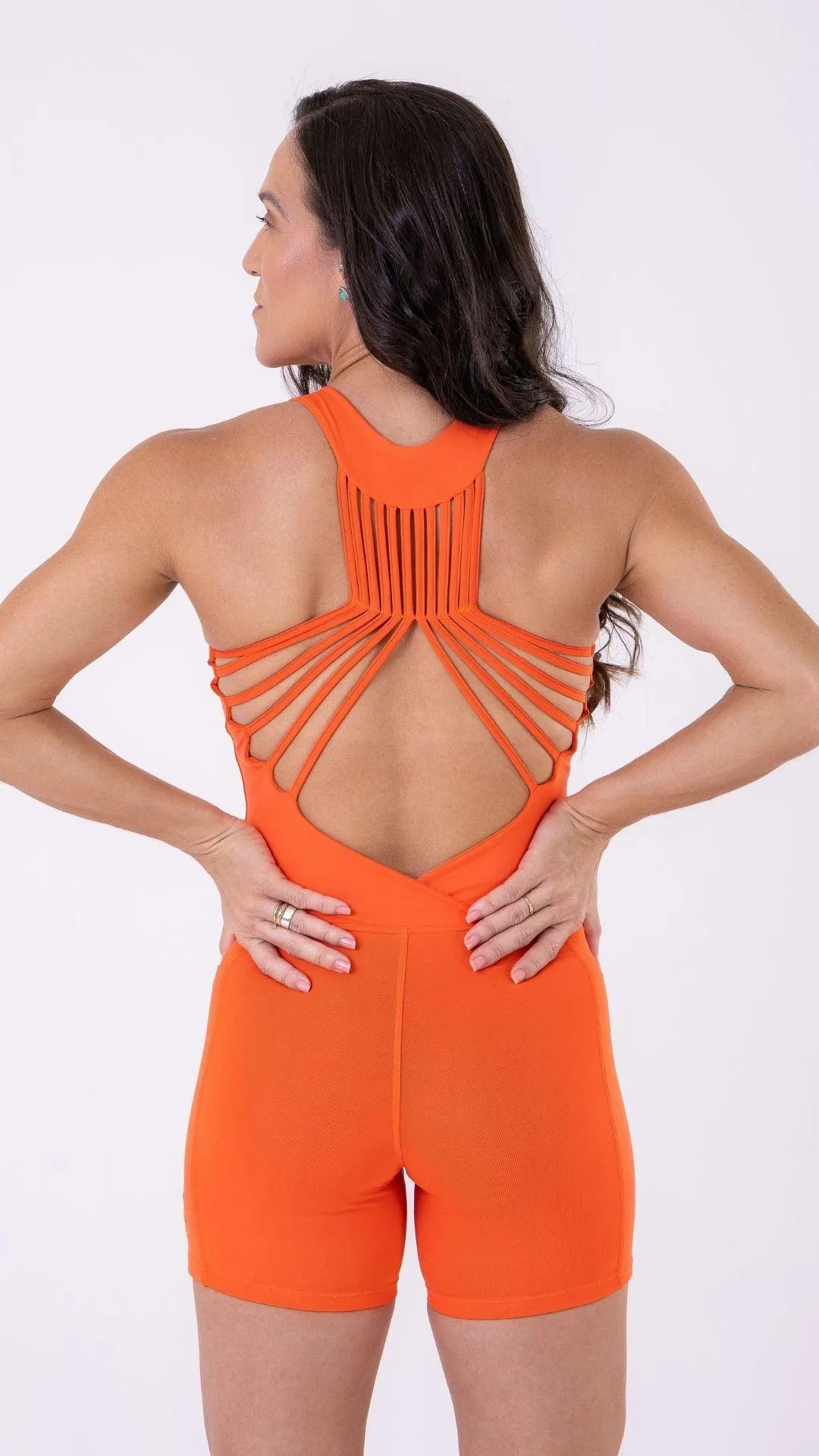 Orange Suns Out Onesie