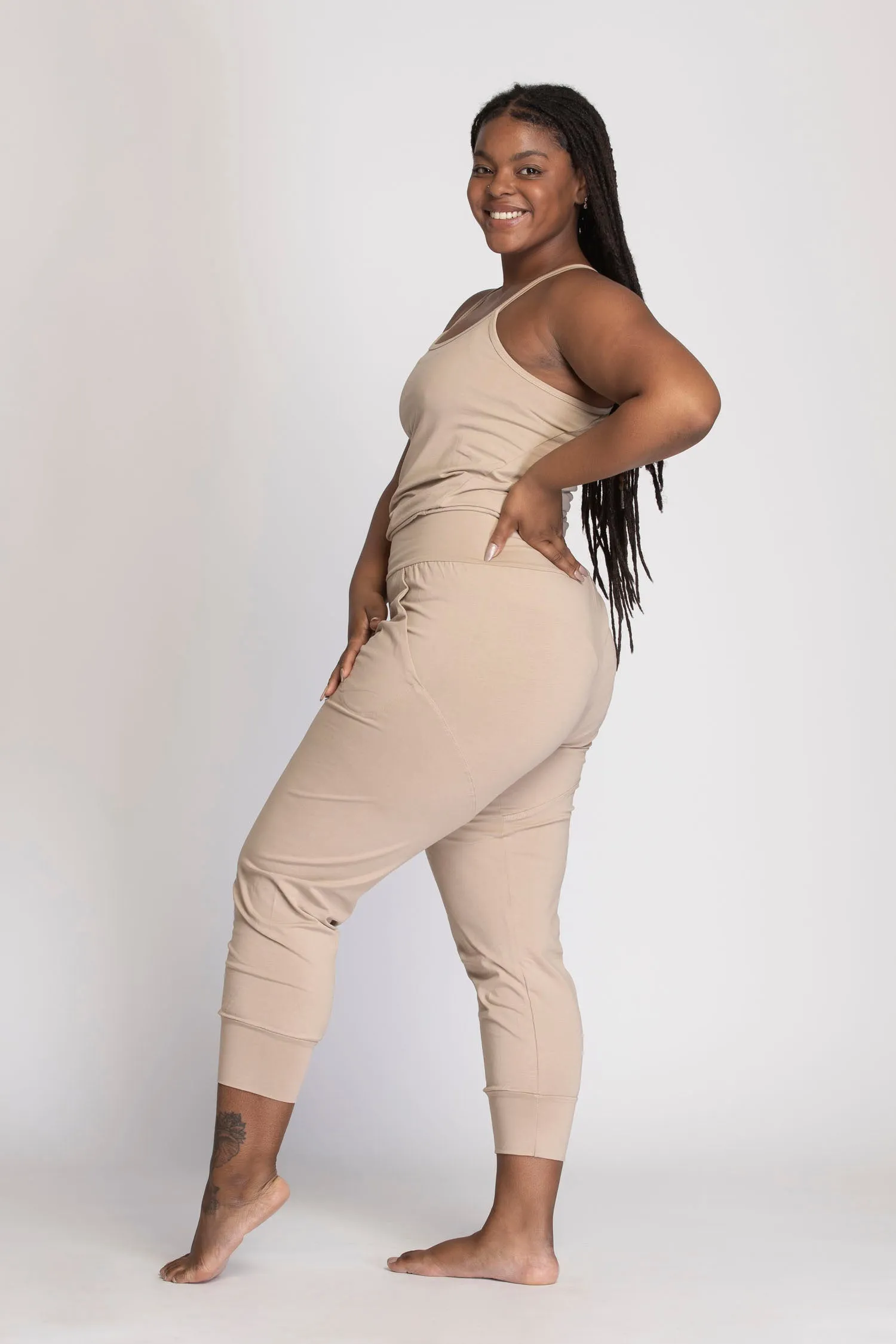 Organic Cotton Yoga Jumpsuit
