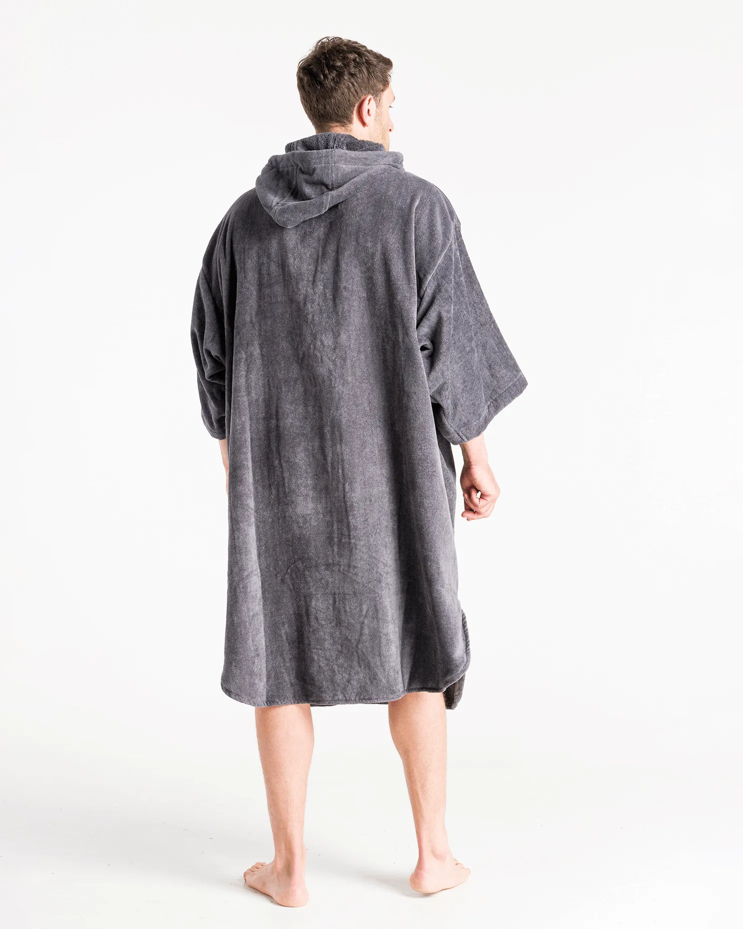 Original-Series Long Sleeve Changing Robe in Steel Grey