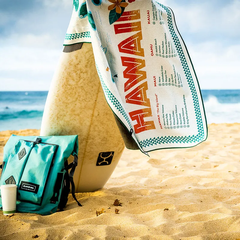 Original Towel: Hawaii Map