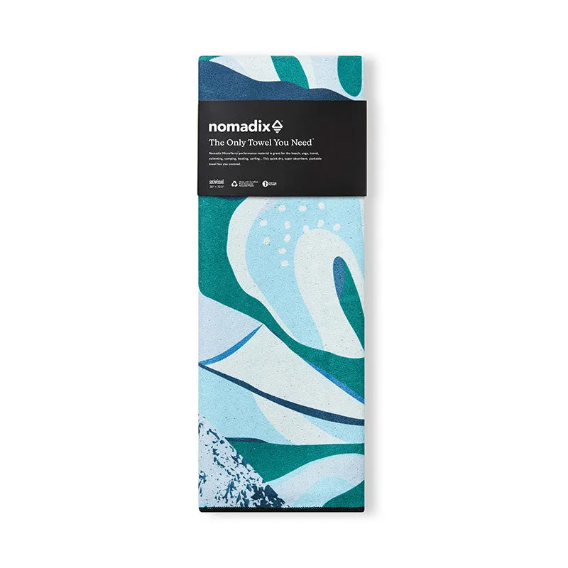 Original Towel: Monstera Blue