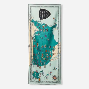 Original Towel - National Parks Map