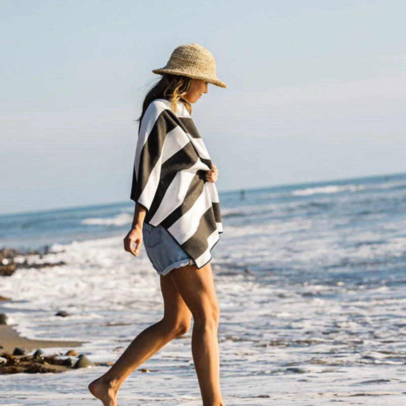 Original Towel: Stripes Noll Black