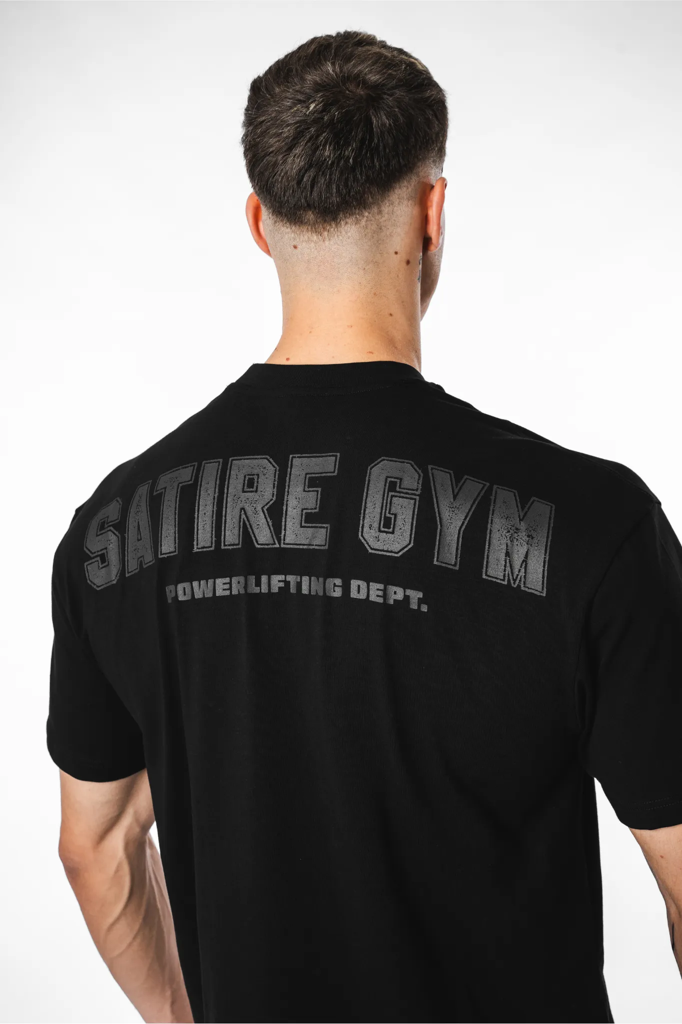 Oversized Hybrid Shirt - Powerlifting Dept. Backprint