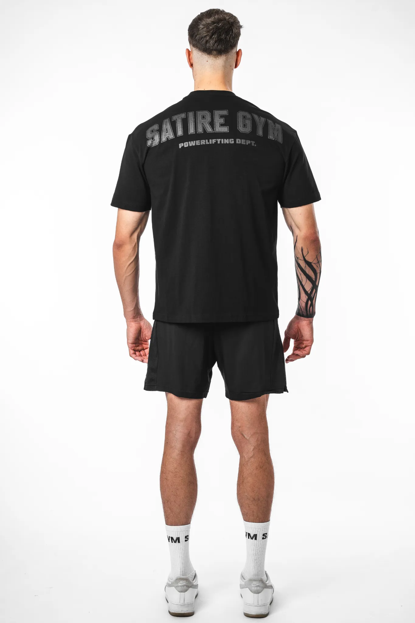 Oversized Hybrid Shirt - Powerlifting Dept. Backprint