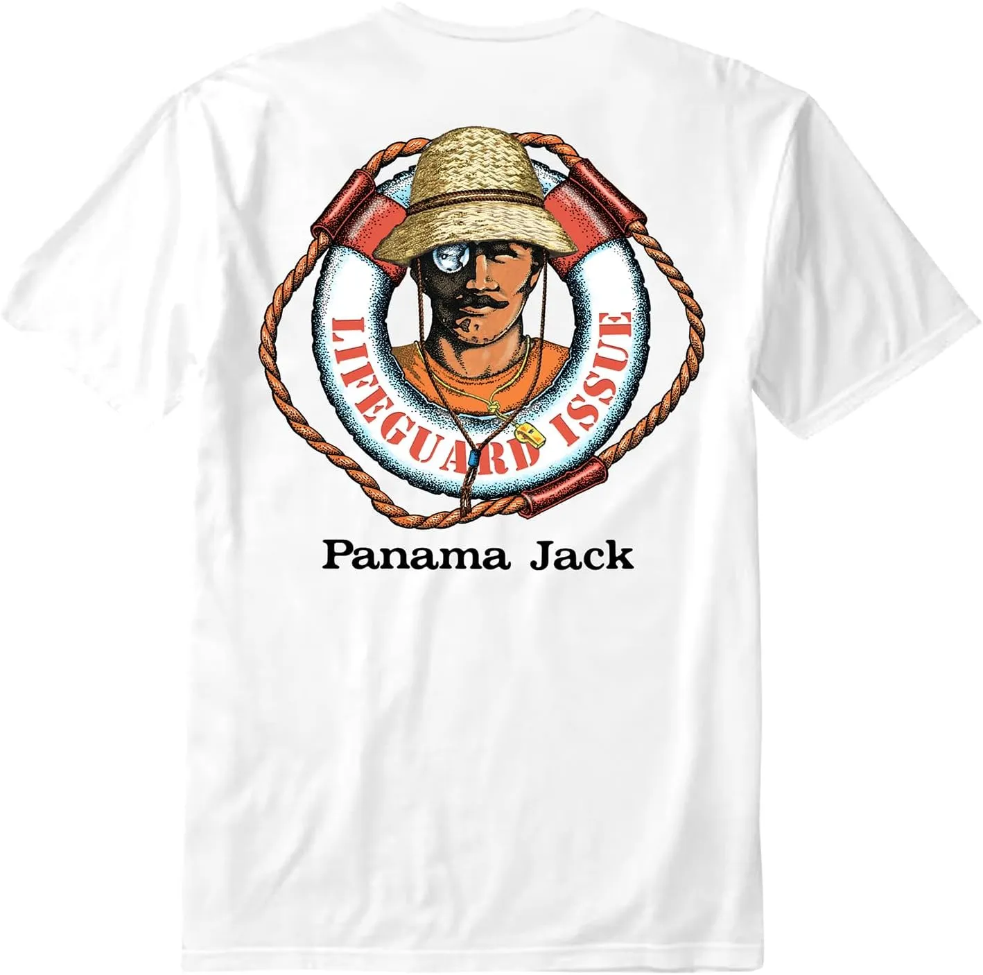 Panama Jack Lifeguard Issue T-Shirt, Lightweight, Breathable