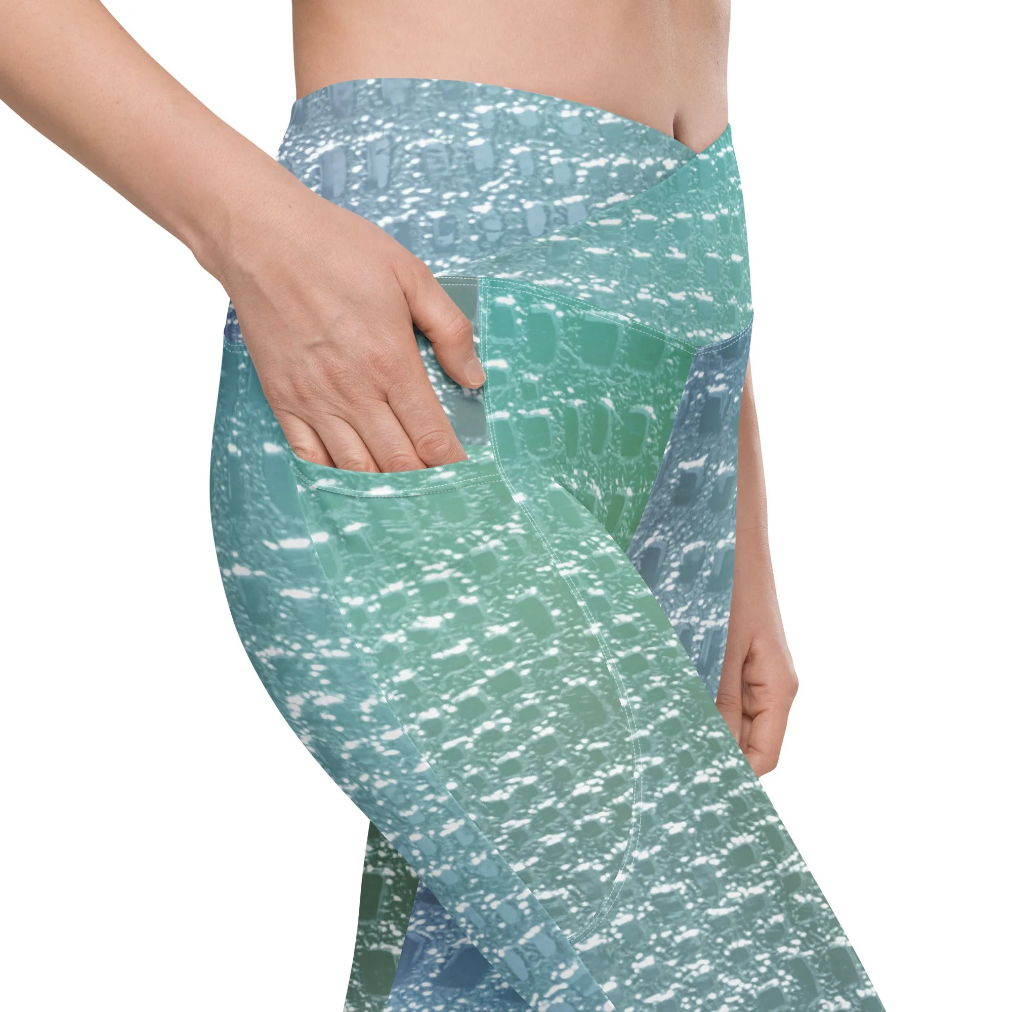 Pastel Mermaid Print Leggings, lioness-love