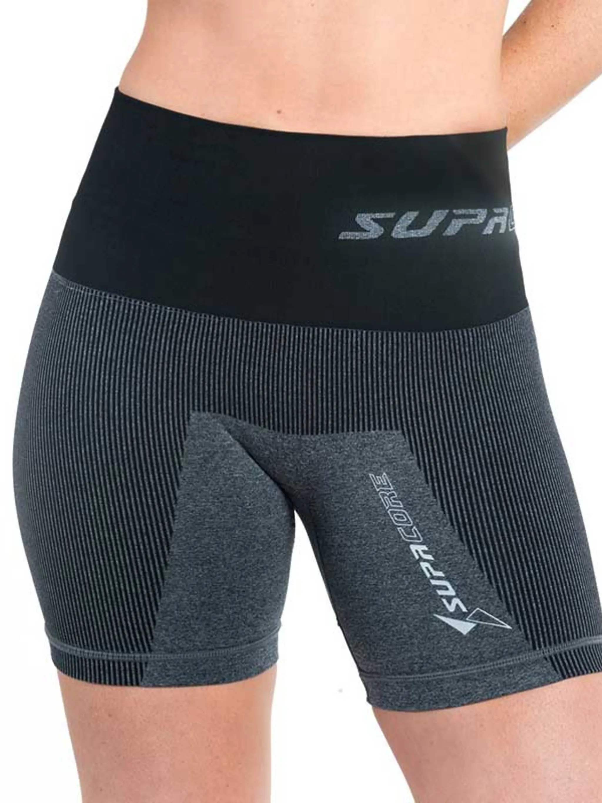 Patented women's CORETECH® Sports performance/ Recovery and Postpartum Compression Shorts