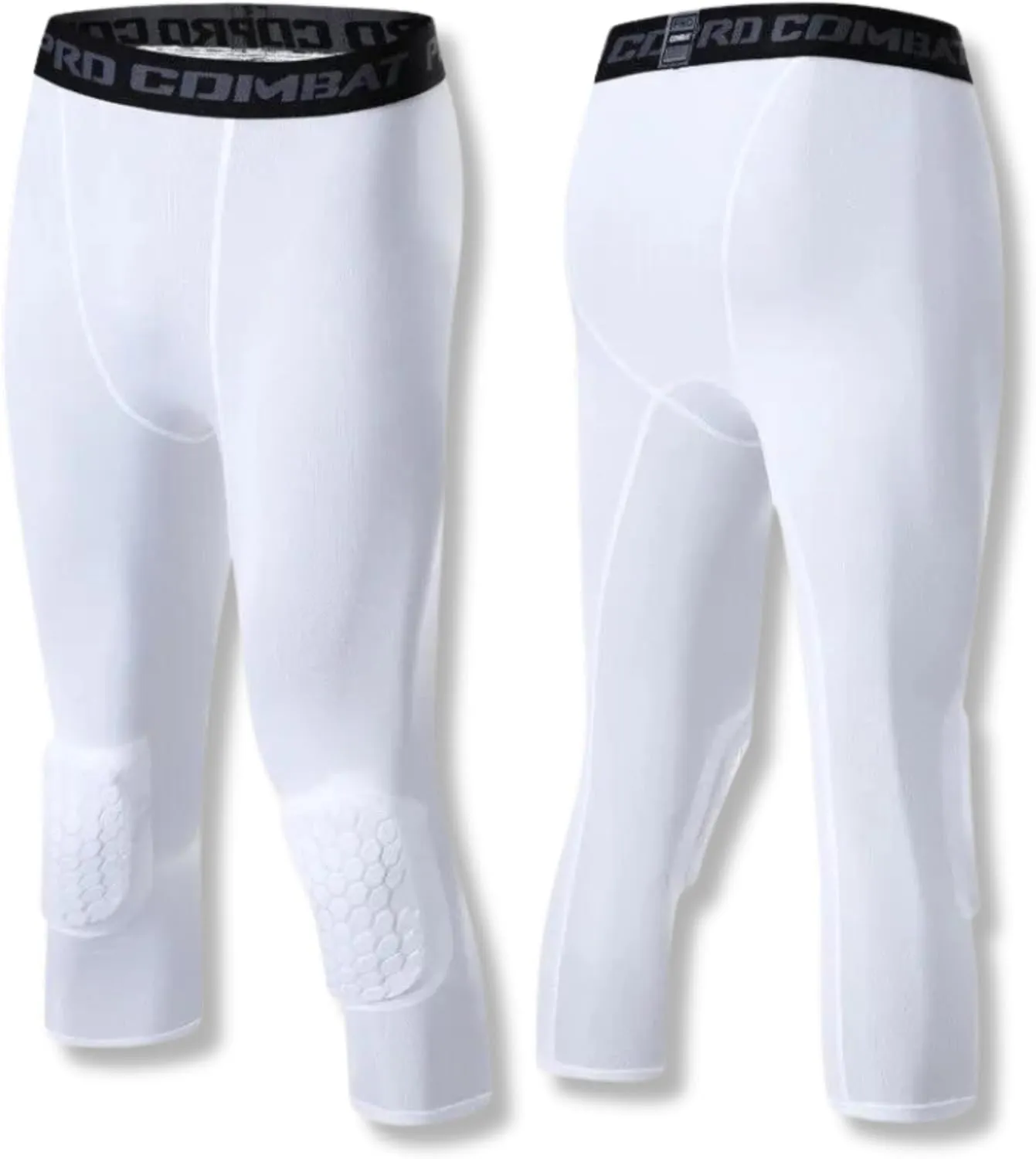 Perfect Part Mens Baseball Pants - Men's Basketball Compression Tights, Breathable Workout Compression Pants for Men